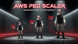 [FiveM] AWS PED SCALER - Most Advanced Character Scaling System | Admin Panel, NUI, SQL Save