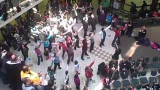 Waving Flag Flash Mob for THE GIVE 2011