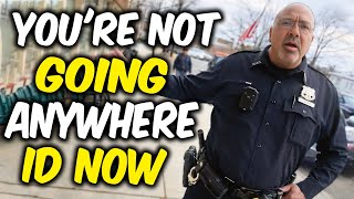 I Don’t Answer Questions” — ID Refusal Sends Officers Packing