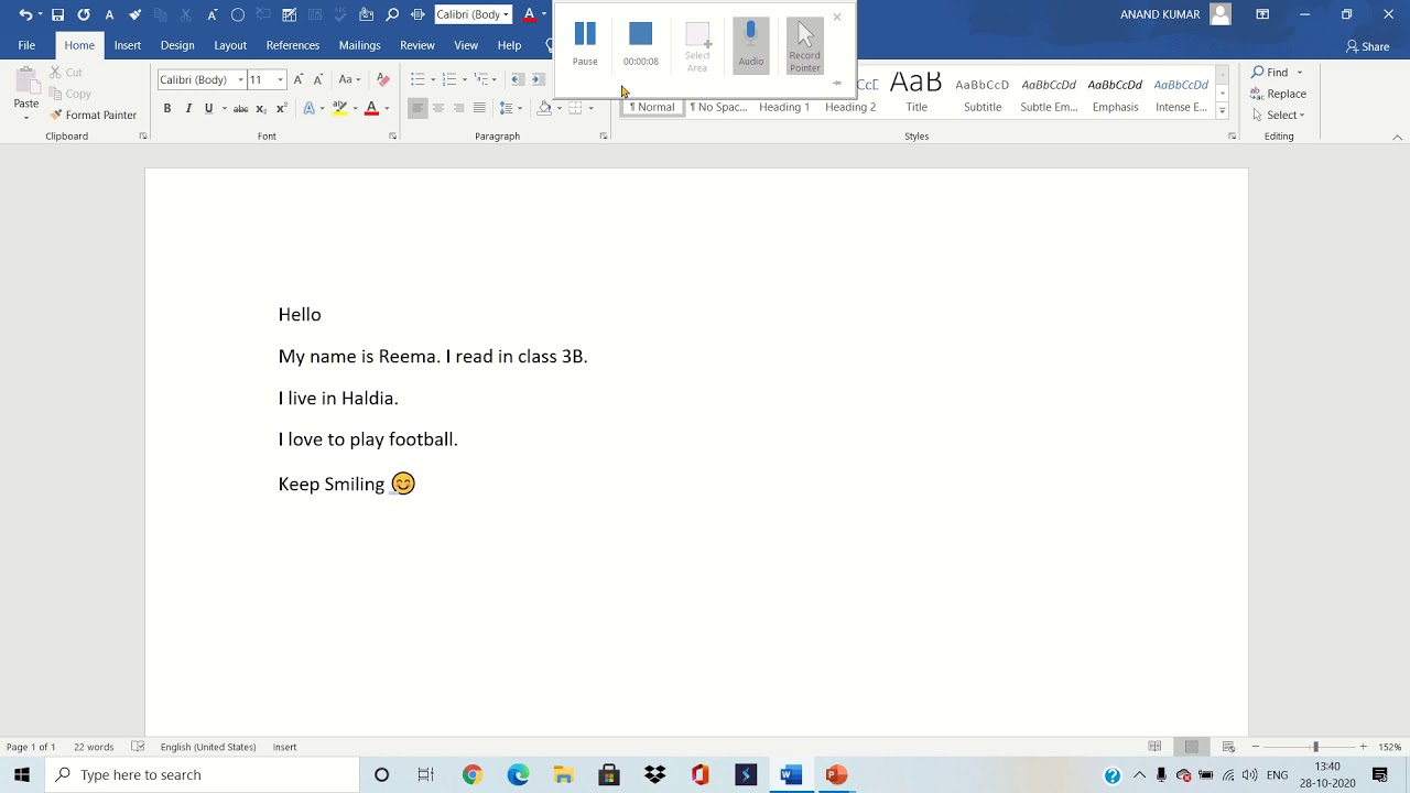 Class 3 - Formatting Text in Word 2016 (part 2) - YouTube