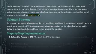 Handling Recursive CTE for Generating Monthly Records from Date Ranges in SQL