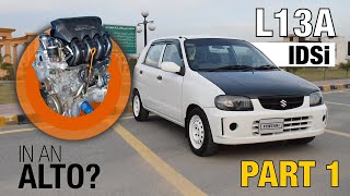 Honda L13A iDSI Engine Swap into an HA12 ALTO