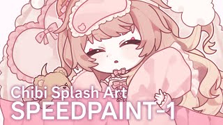 ✦SPEEDPAINT✦ [COMMISSION] Chibi Splash Art - Part 1