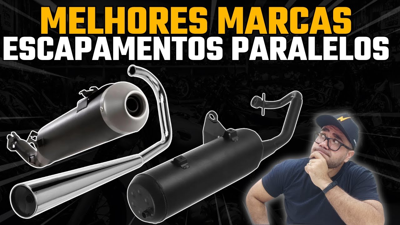MELHORES MARCAS DE ESCAPAMENTO SILENCIOSO PARALELO PARA MOTOS! - YouTube