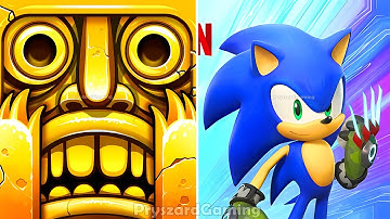 Temple Run VS Sonic Dash Prime - Gameplay Walkthrough - New Update (iOS,Android)