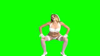 Stripper Dancer Girls Sexy Chroma Key Green Screen 31