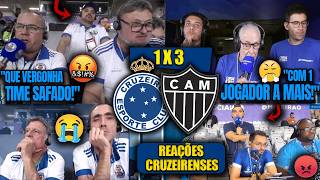 REAÇÕES dos CRUZEIRENSES - CRUZEIRO 1x3 ATLÉTICO-MG - BRASILEIRÃO 2026 - REACT VAMOS RIR DO CRUZEIRO