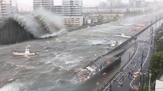 BREAKING: Devastating Tsunami Hits Japan, Cities Swept by Water