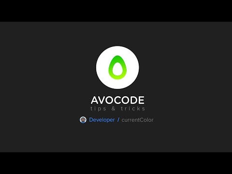 Avocode Tips & Tricks - Developer - currentColor