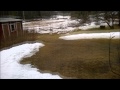 Melting of snow