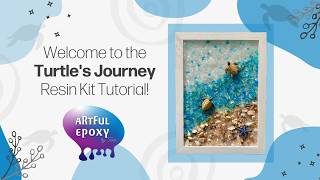 Turtles journey resin kit tutorial