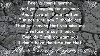 Drake-Falling Up W  Lyrics