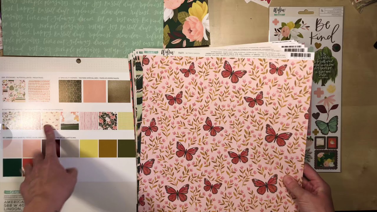 Haul from JOANN One canoe two Willow collection