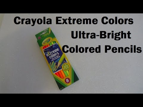 New! Crayola Colors of Kindness Colored Pencils: Swatches and Color Names 
