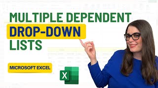 How to Create Multiple Dependent Drop-Down Lists in Microsoft Excel