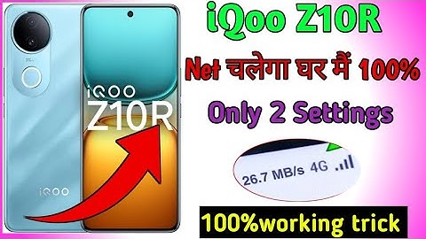 Iqoo z10r Net speed kese badaye // How to fast net speed in iqoo 10r 