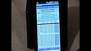 Android app - financial calculator screenshot 4