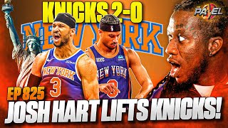 Josh Hart’s HEROICS Carry Knicks in Game 2 | The Panel screenshot 3