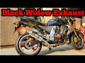 Kawasaki Z1000 - Black Widow Exhaust (SS300)