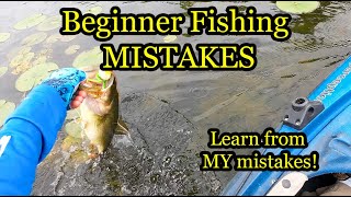 Fishing Mistakes I Learned the Hard Way - Fishing Basics