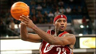 LeBron James 25 Pts, 9 Ast in NBA Debut vs Kings 10/29/2003