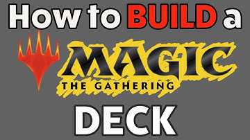 How to Play Magic The Gathering - Beginner’s Guide to Building Decks in MTG - 40/60/100 Card Formats