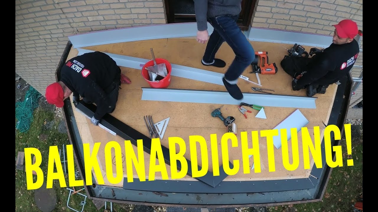 Dachdecker / Balkonabdichtung / Balcony waterproofing