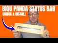 BIQU Panda Status Bar Review and Install