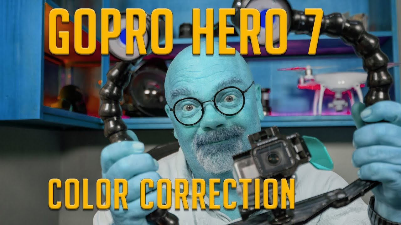 Gopro hero 7, Color correction underwater with Adobe Premiere Pro