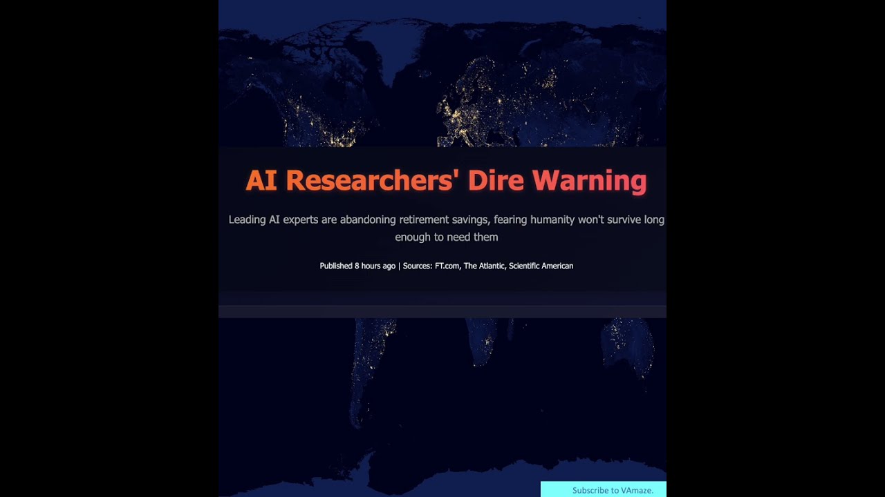 Dire Warning: Retirement Plans Abandoned Over AI Extinction Fears