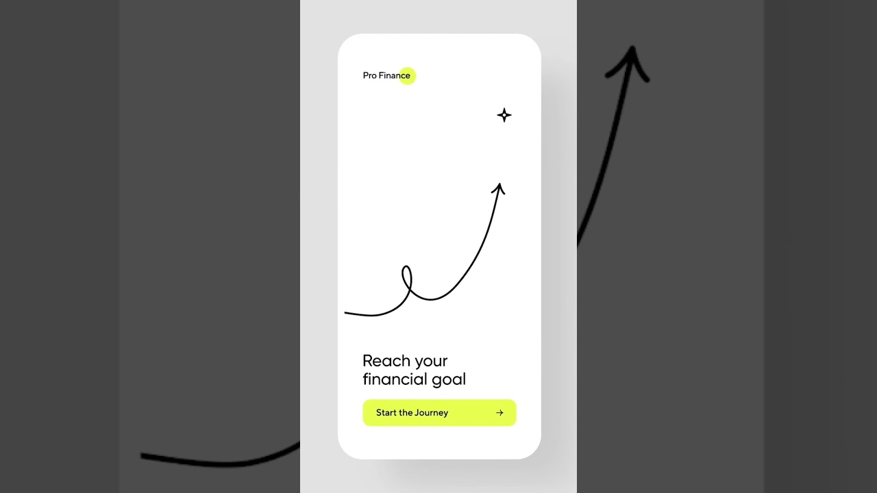 ProFinance - Finance Management App Concept Animation