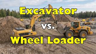 Excavator vs. Wheel Loader: What's Different