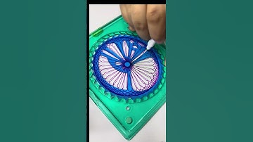 ASMR Spiral Sounds for Rest | Hypnotic Spirograph Art for Deep Relaxation! #art #shorts #spirograph