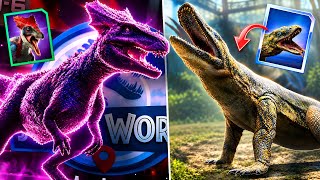 MEGALANIA + MASTODONSAURUS = PURE CHAOS! + Almost Got ALIORASUCHUS! 🔓 | Jurassic world alive | V3.22 screenshot 5
