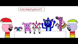 Fazendo O Desenho Da Debbie Arco Íris No Natal