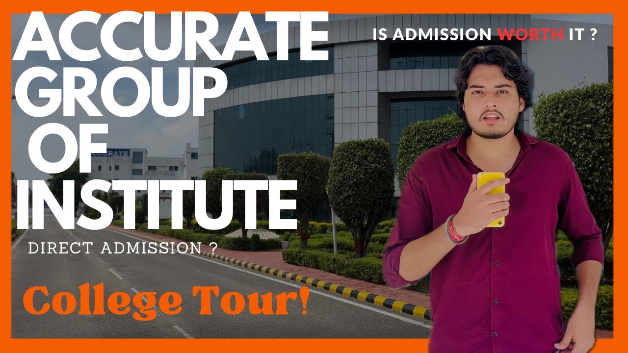 Accurate group of institute campus Tour | College review - YouTube