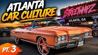 STREETWHIPZ 2025 CARSHOW ATLANTA GA, Big Rims, Custom Cars, Donks, Box Chevys, SUVs, Pt 3
