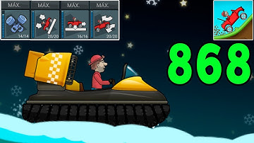 Hill Climb Racing - HOVERCRAFT in XMAS - Gameplay Walkthrough Part 868 (Android,iOS)