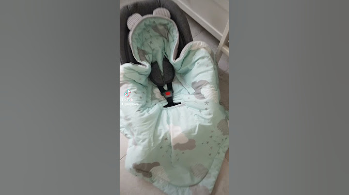 Otulacz do fotelika samochodowego 🚗 Bezpieczna podróż niemowlaka autem 👌👶 Wyprawka z Tiny Star 🌟