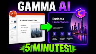 How To Create Stunning Presentations In Minutes With Gamma AI (Beginner's Guide)