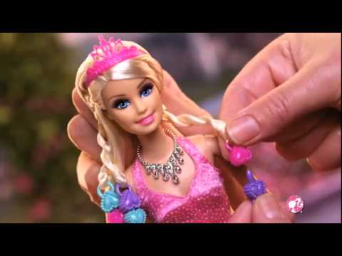 Comerciales Barbie Princesa Peinados con Estilo 2014