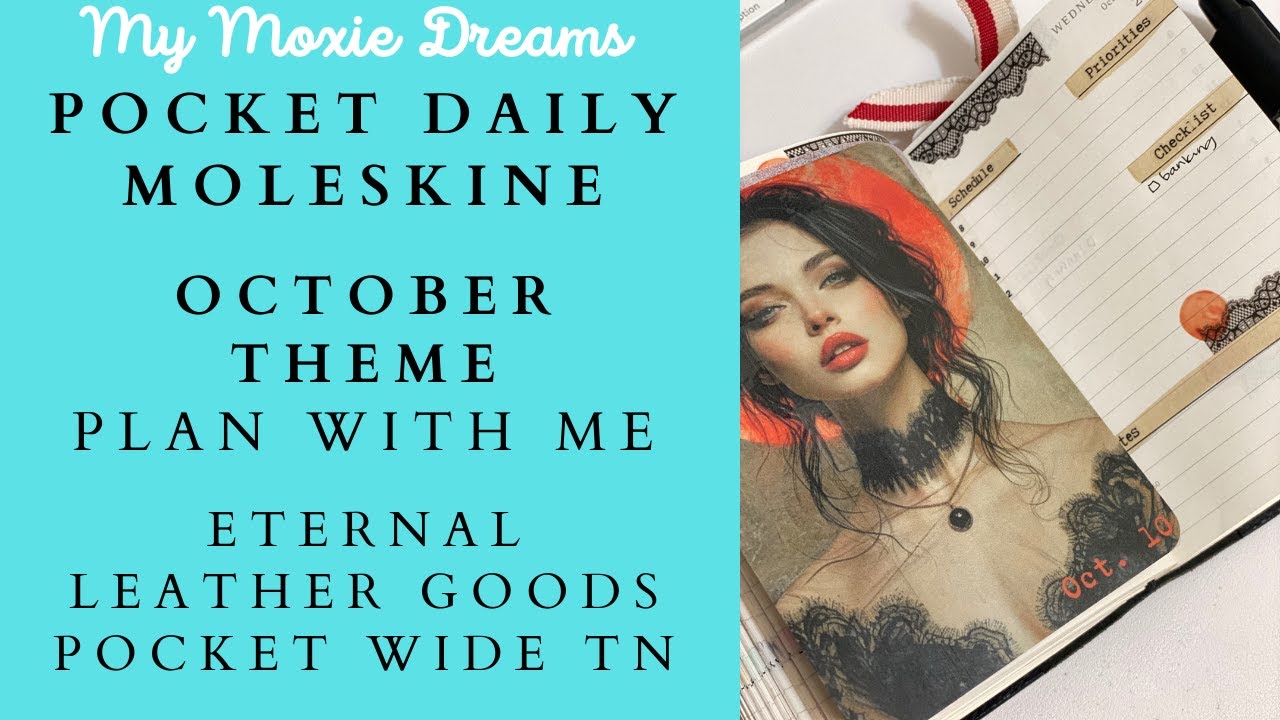 October Theme Plan With Me Week 40 Pocket Moleskine Daily October theme plan with me week 40 pocket moleskine daily