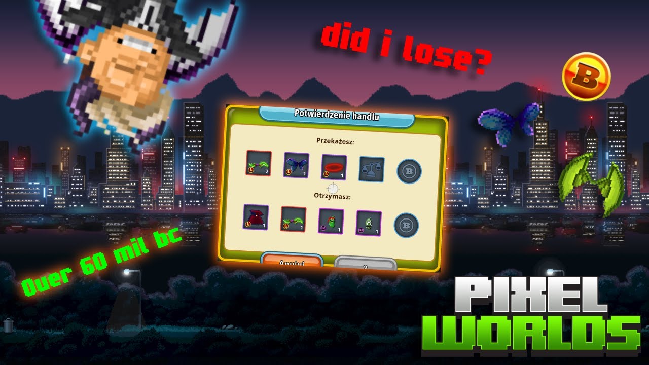 Show Battle OVER 60m BC Pixel Worlds