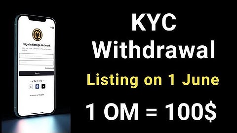 #omega #om Network Kyc, Listing & Withdrawal Big Update ||