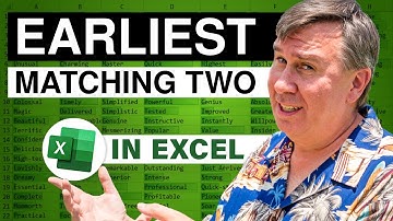 Excel - Finding the Earliest Encounter between Customer and Sales Rep | Dueling Excel - Episode 1104
