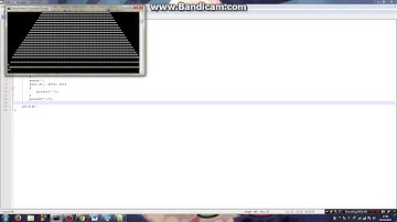 program perulangan for membuat piramida bahasa c