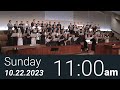 10/22/2023 Sunday 11am - Full Service