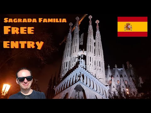 How to get FREE Entry to the Sagrada Familia Barcelona - Spain Travel Diary