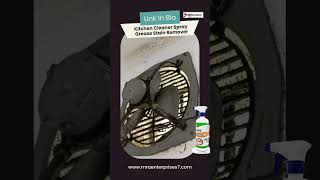 Watch This Kitchen Cleaner Spray Grease Stain Remover In Action