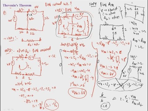 Thevenin's Theorem Solved Problem 01 - YouTube